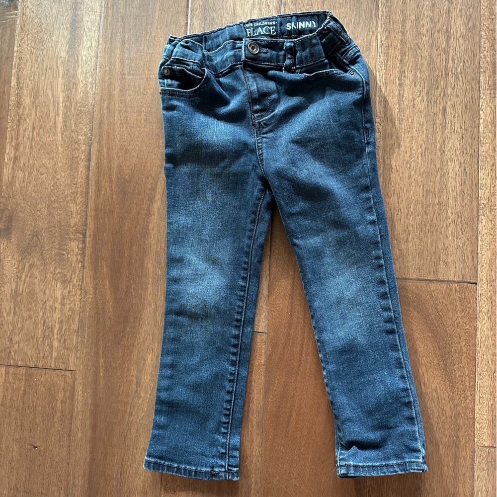 The Children's Place Navy Blue Kids Jeans & Overalls
